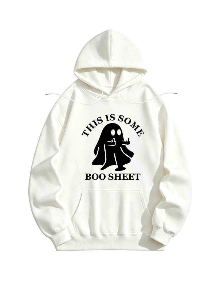 This Is Some Boo Sheet Spooky Season Halloween Vibe Hoodie