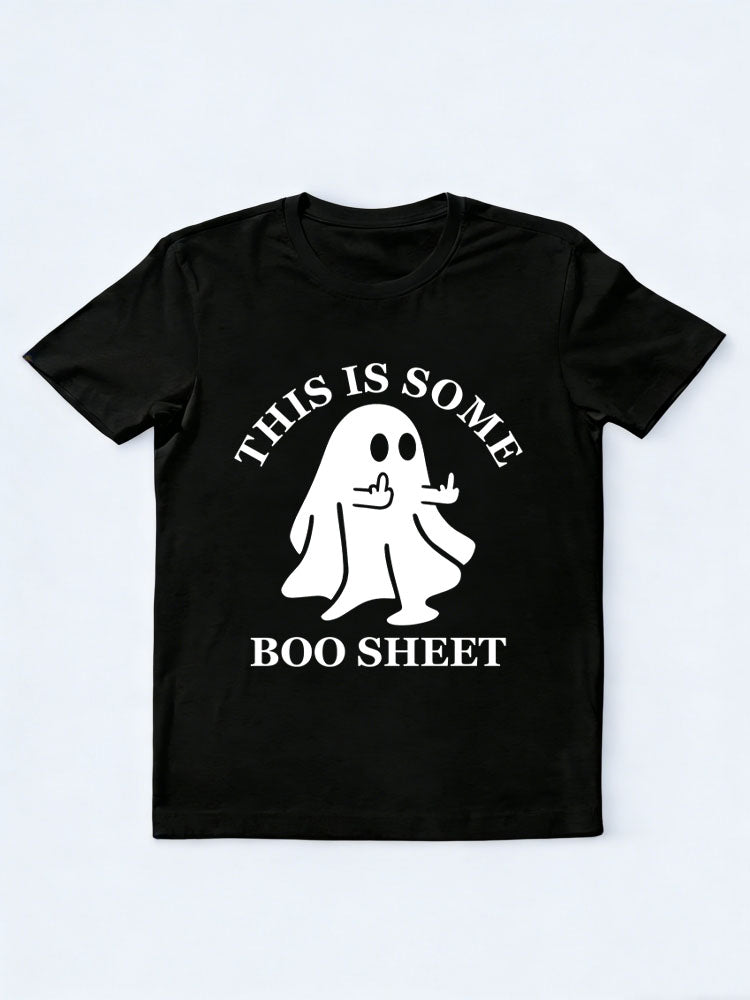 This Is Some Boo Sheet Spooky Season Halloween Vibe T-shirt