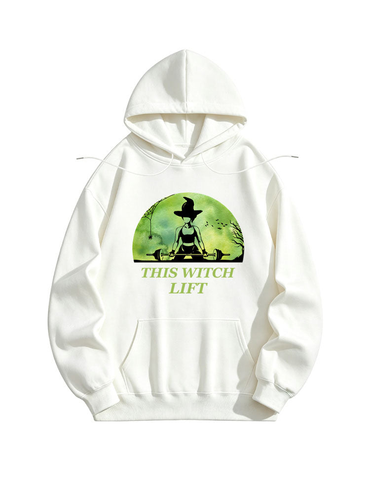 This Witch Lift Spooky Season Halloween Vibe Hoodie