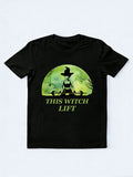 This Witch Lift Spooky Season Halloween Vibe T-shirt
