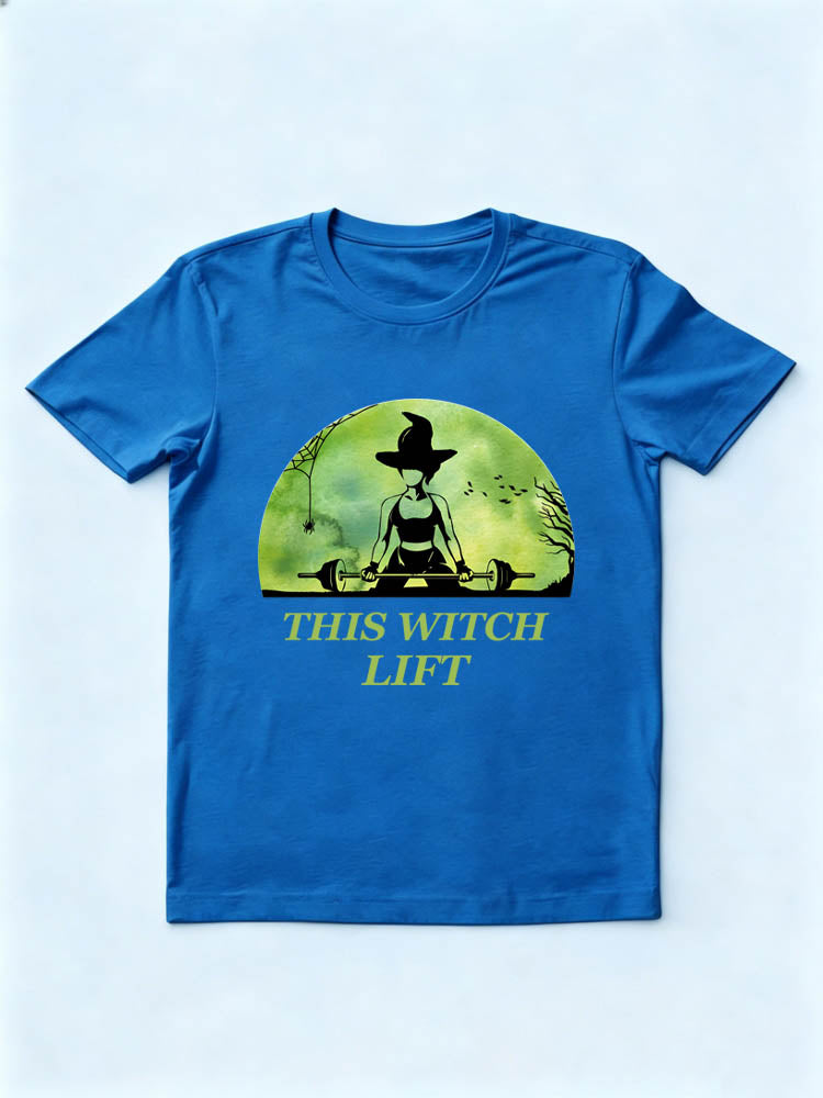 This Witch Lift Spooky Season Halloween Vibe T-shirt