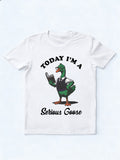 Today I Am A Serious Goose Back To School Gift T-shirt