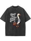 Today I'm A Serious Teacher Back To School Gift Washed T-shirt