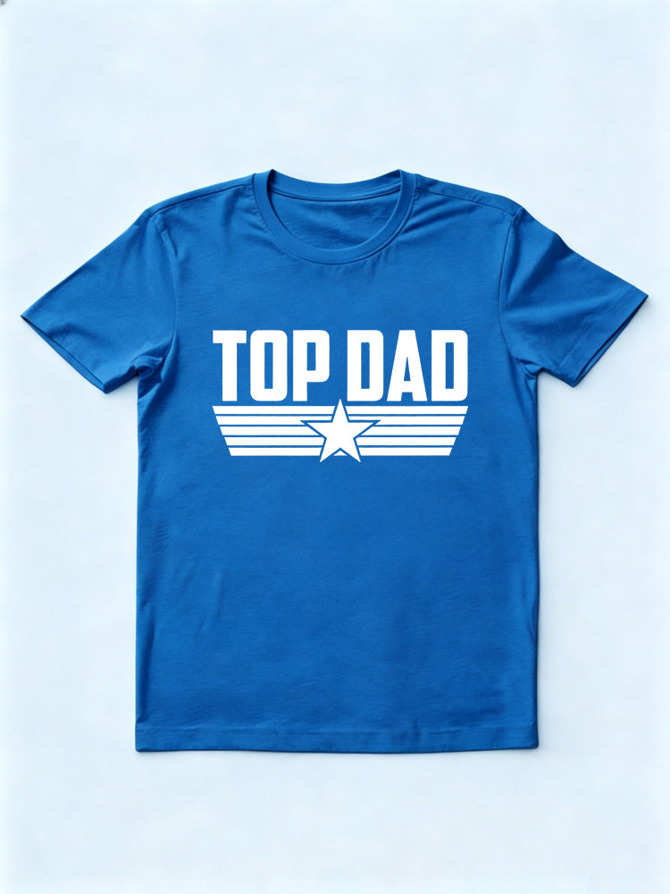 Top Dad Graphic Father's Day Gift T-Shirt