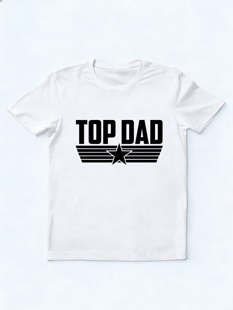 Top Dad Graphic Father's Day Gift T-Shirt