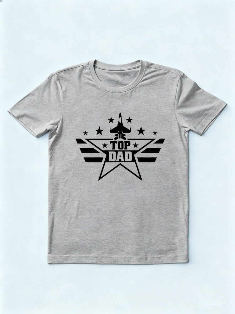 Top Dad Jet Father's Day Gift T-Shirt