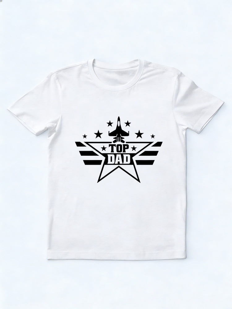 Top Dad Jet Father's Day Gift T-Shirt
