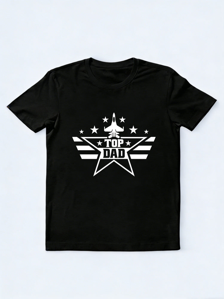 Top Dad Jet Father's Day Gift T-Shirt