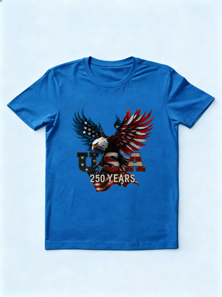 USA 250 Years Majestic Eagle Gift T-shirt