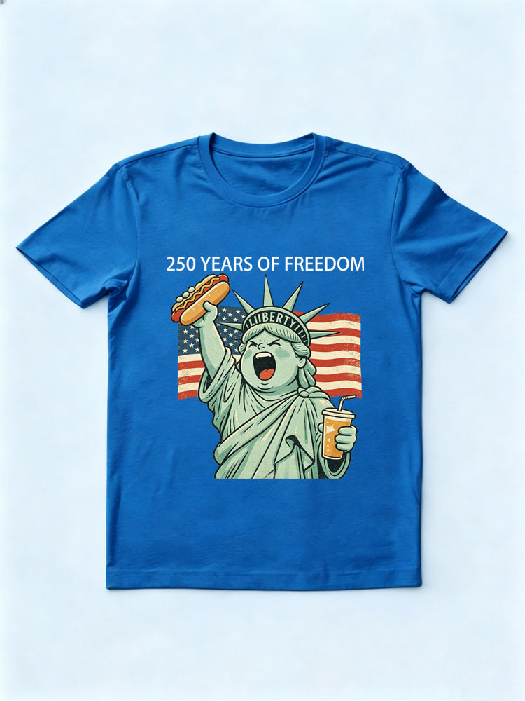 USA 250 Years of Freedom Gift T-shirt