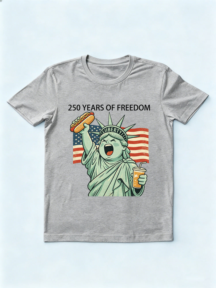 USA 250 Years of Freedom Gift T-shirt