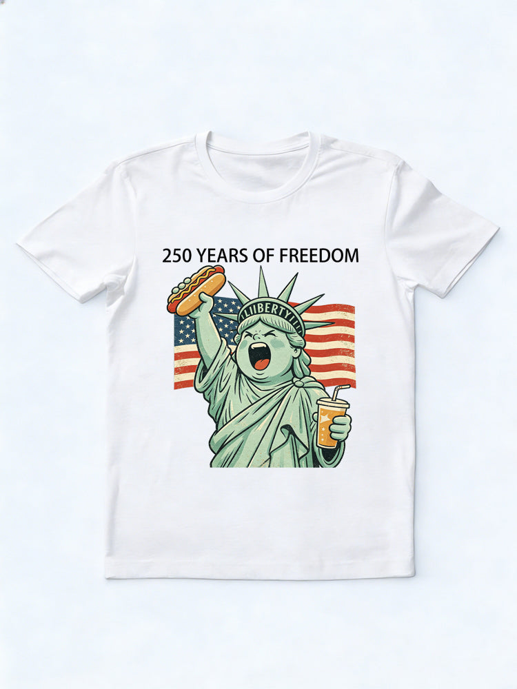 USA 250 Years of Freedom Gift T-shirt