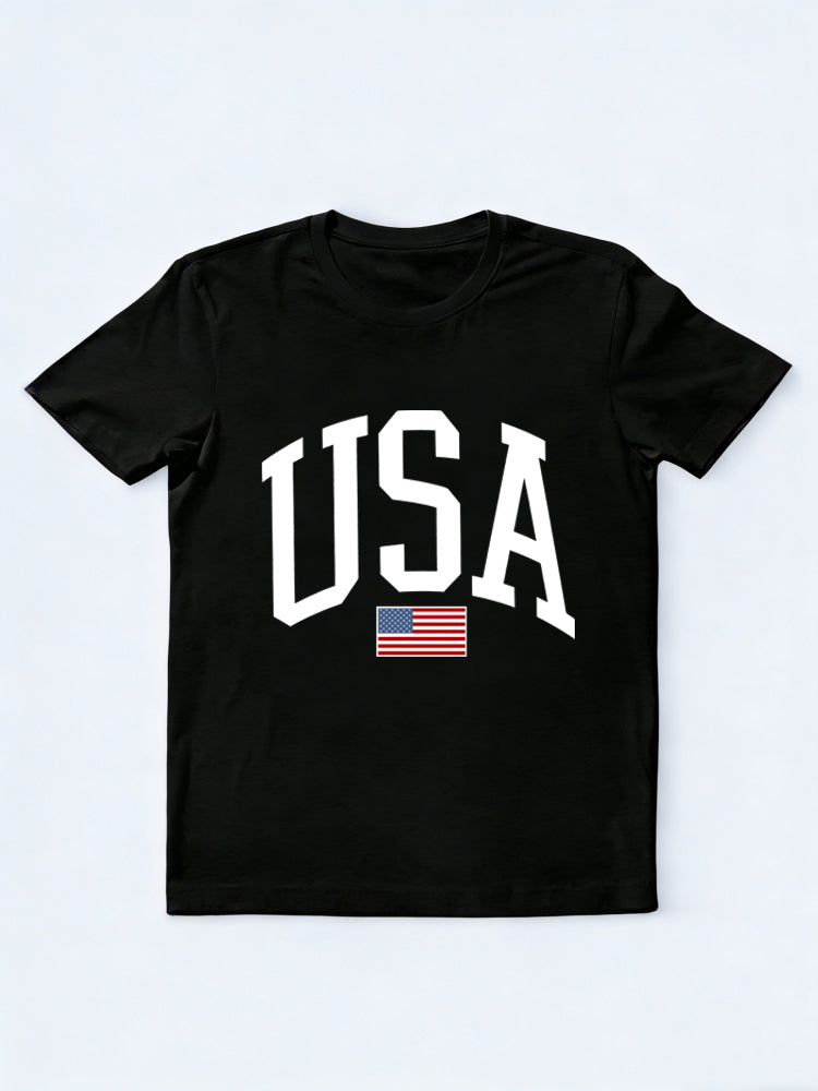 USA Flag Patriotic Independence Day 4th of July Gift T-shirt