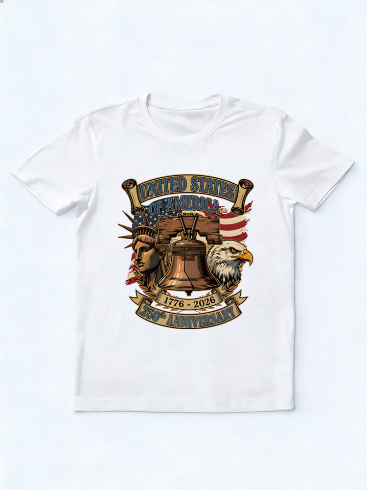United States 250th Anniversary Liberty Bell Gift T-shirt