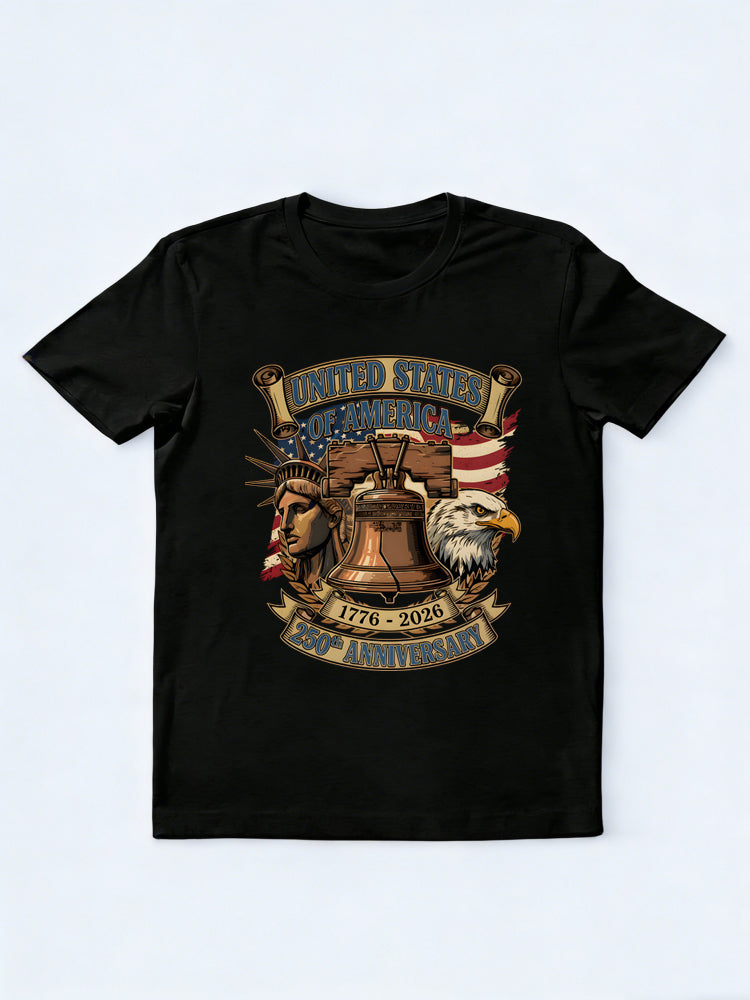 United States 250th Anniversary Liberty Bell Gift T-shirt