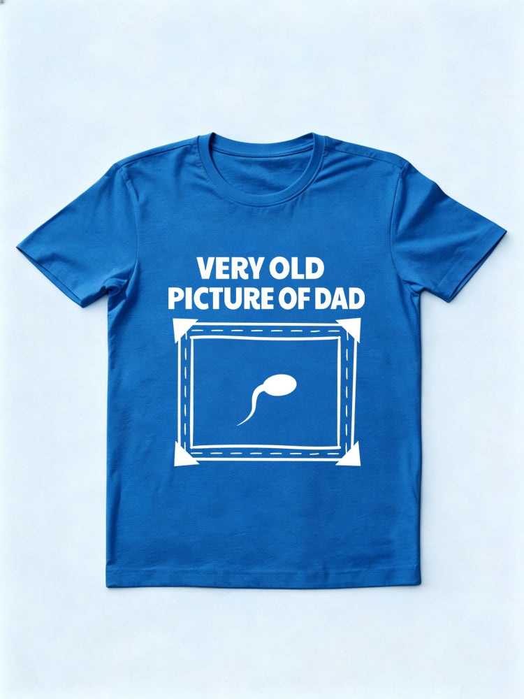 Very Old Picture of Dad Gift T-shirt