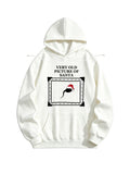 Very Old Picture of Santa Merry Christmas Season Vibe Hoodie
