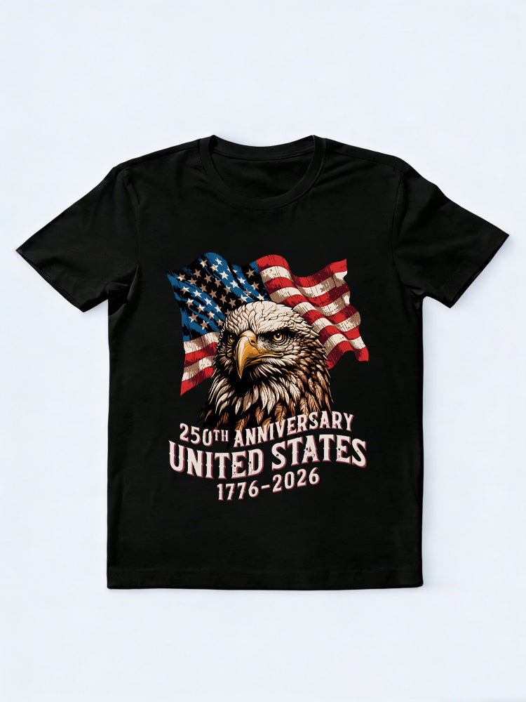 Vintage 1776~2026 USA 250th Anniversary 4th of July Gift T-shirt
