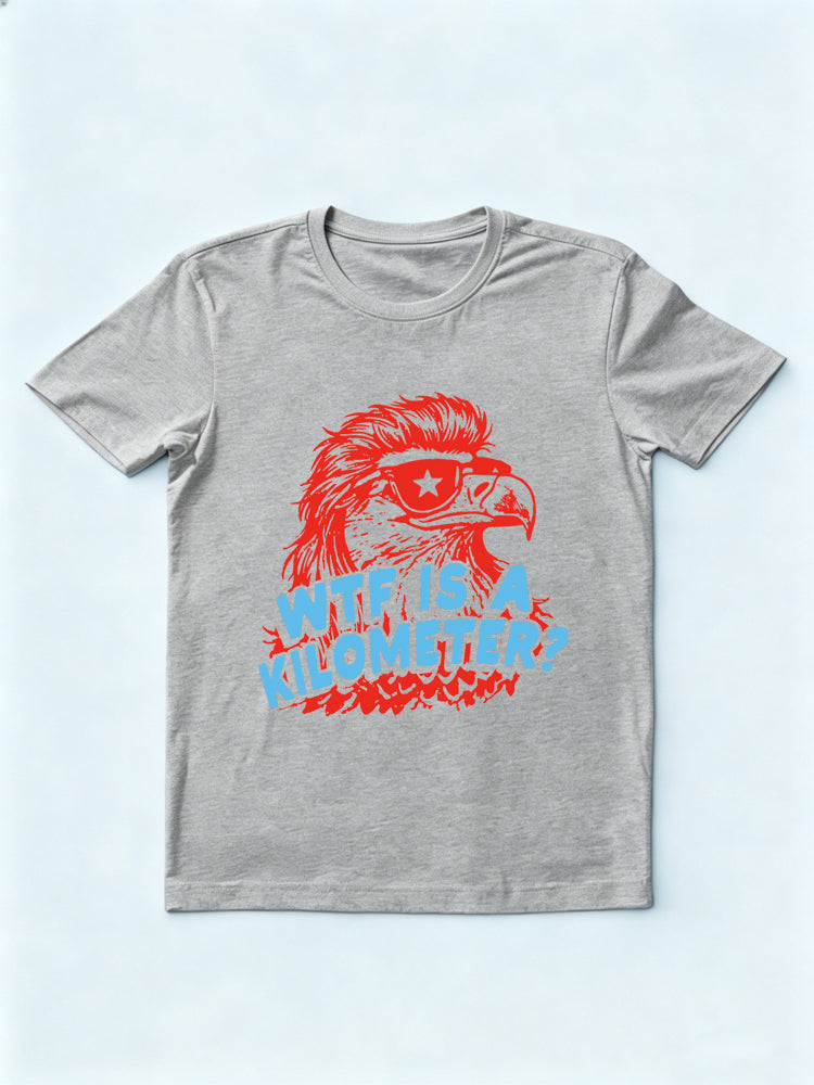 WTF is a Kilometer 4th of July Gift T Shirt