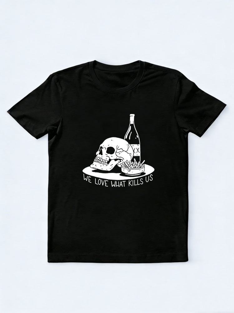 We Love What Kills Us Halloween Spooky Season Vibe T-shirt