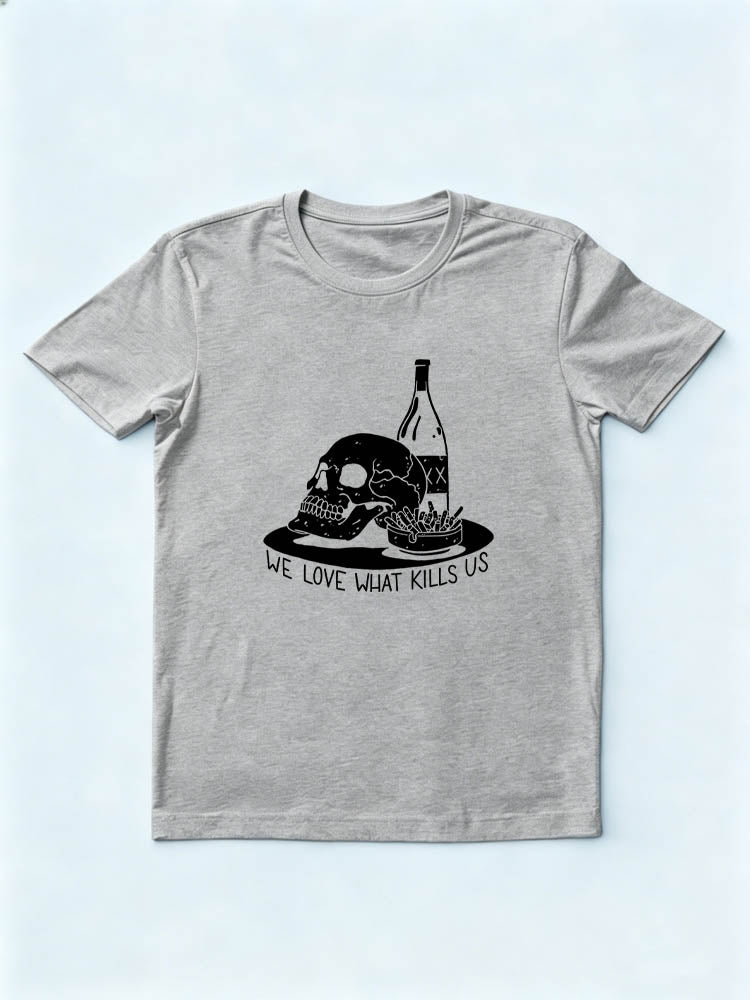 We Love What Kills Us Halloween Spooky Season Vibe T-shirt