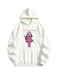 We Wear Pink In October Ghost Face Halloween Spooky Season Vibe Hoodie