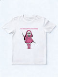 We Wear Pink In October Ghost Face Halloween Spooky Season Vibe T-shirt
