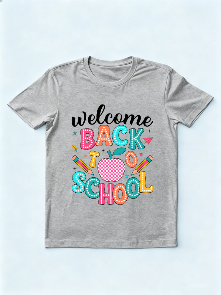 Welcome Back To School Gift T-shirt