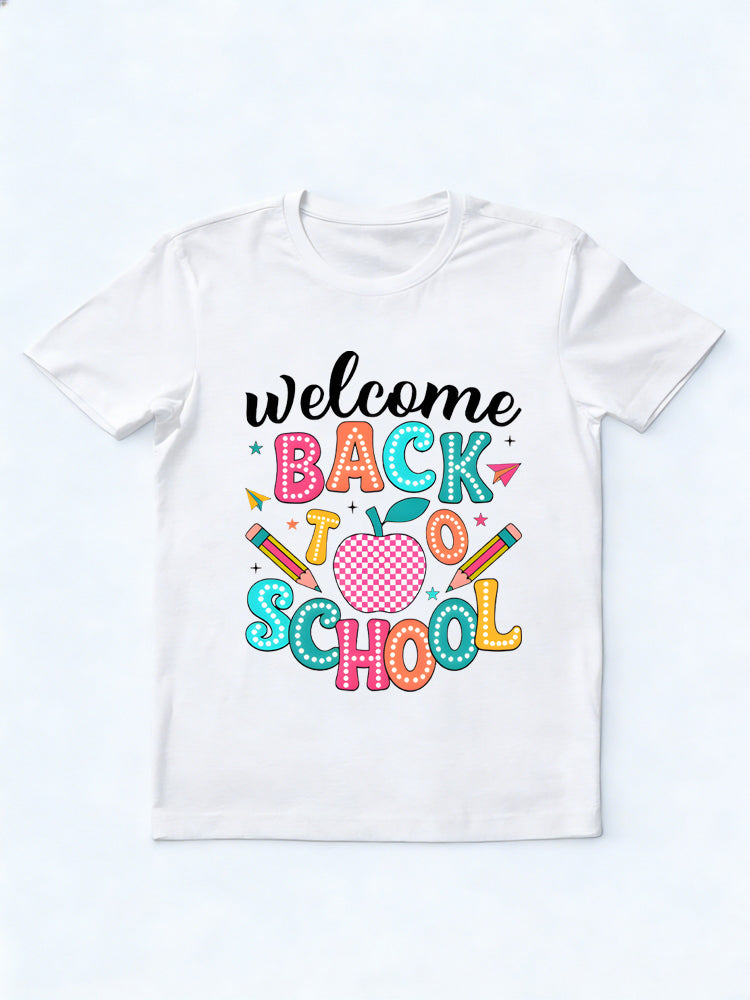 Welcome Back To School Gift T-shirt