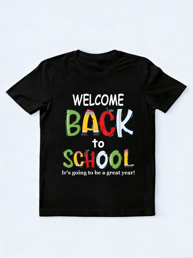 Welcome Back to School A Great Year T-shirt