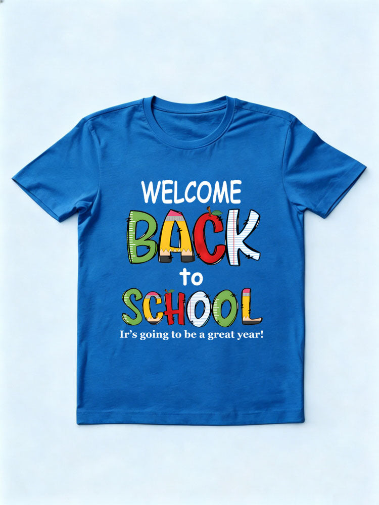 Welcome Back to School A Great Year T-shirt