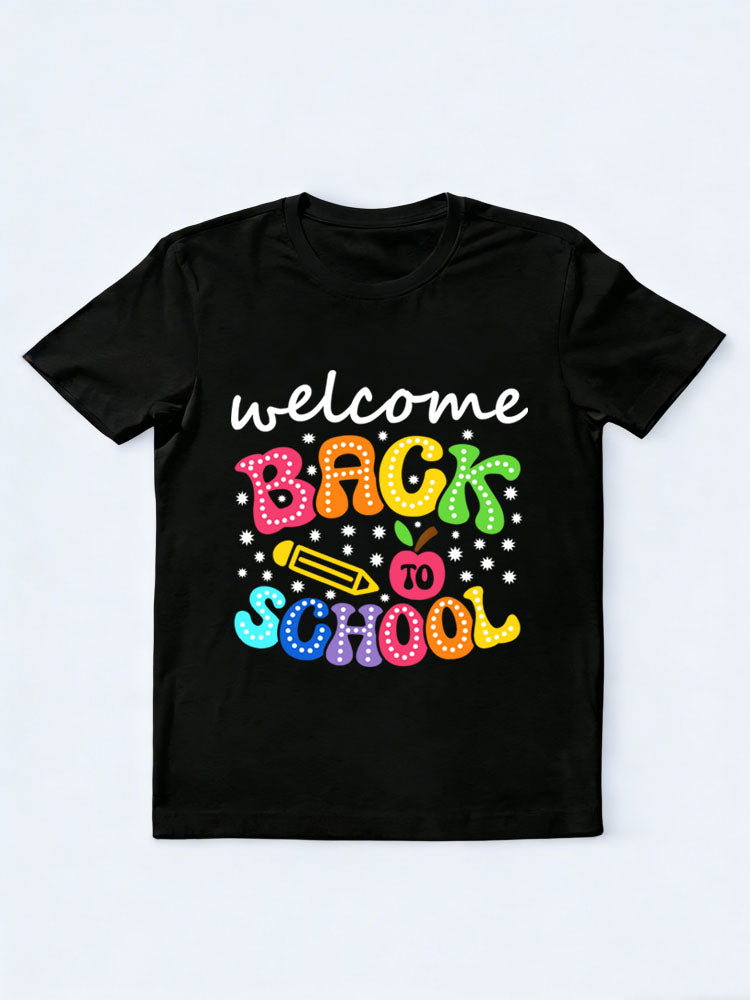Welcome Back to School Teacher Shirt
