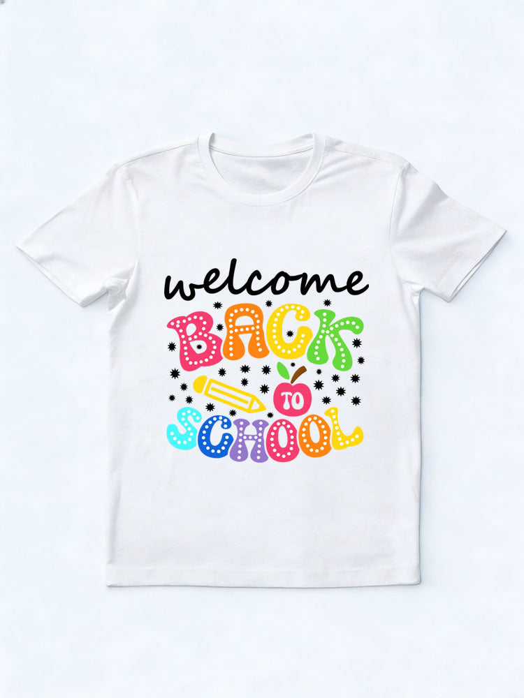 Welcome Back to School Teacher Shirt
