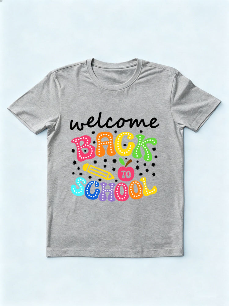 Welcome Back to School Teacher Shirt
