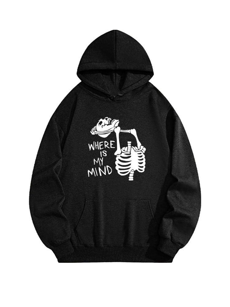 Where Is My Mind Halloween Spooky Season Vibe Hoodie