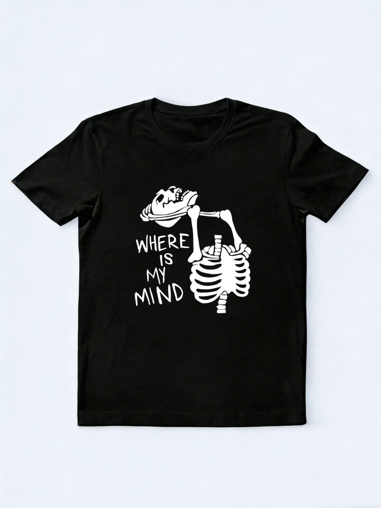 Where Is My Mind Halloween Spooky Season Vibe T-shirt