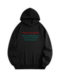 Why Are You So Quiet Christmas Season Vibe Hoodie