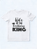 Wife Of Birthday King Birthday Gift T-Shirt