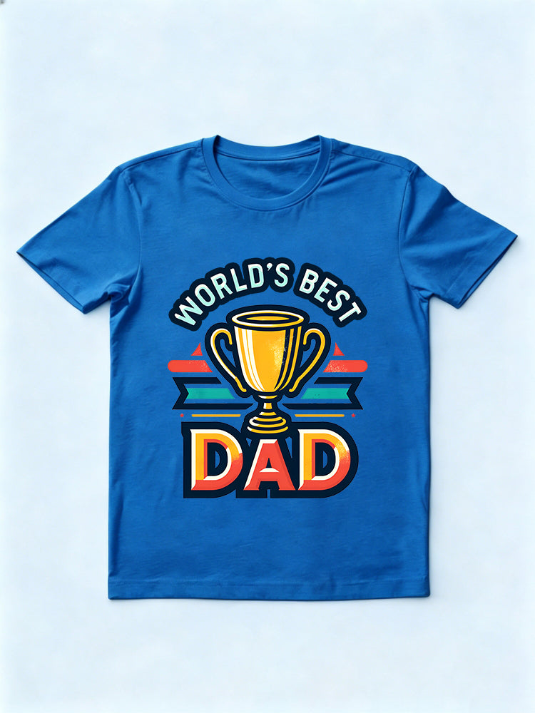 World Best Champion Dad Gift T-shirt