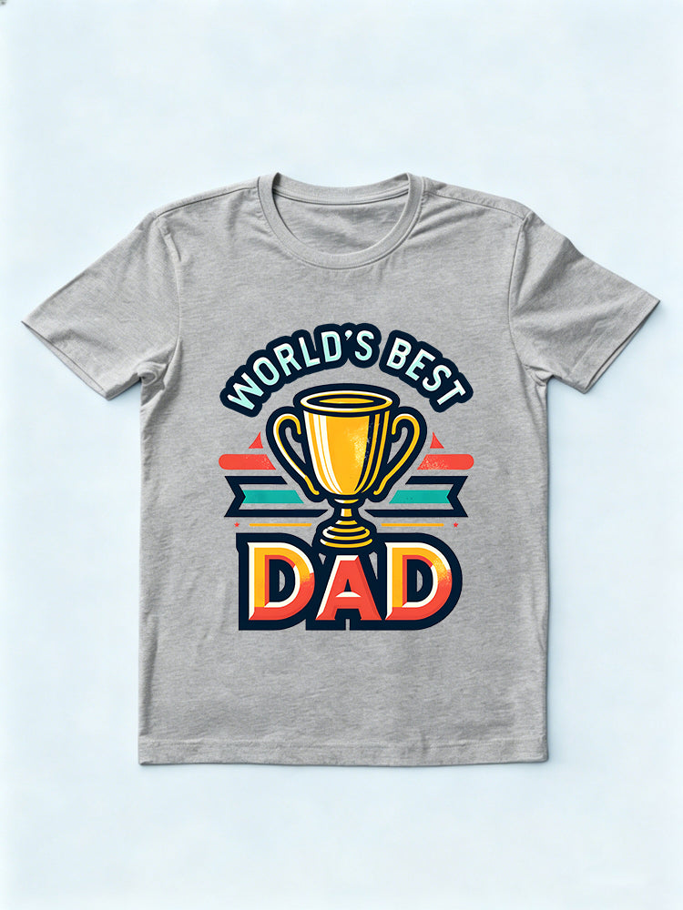World Best Champion Dad Gift T-shirt
