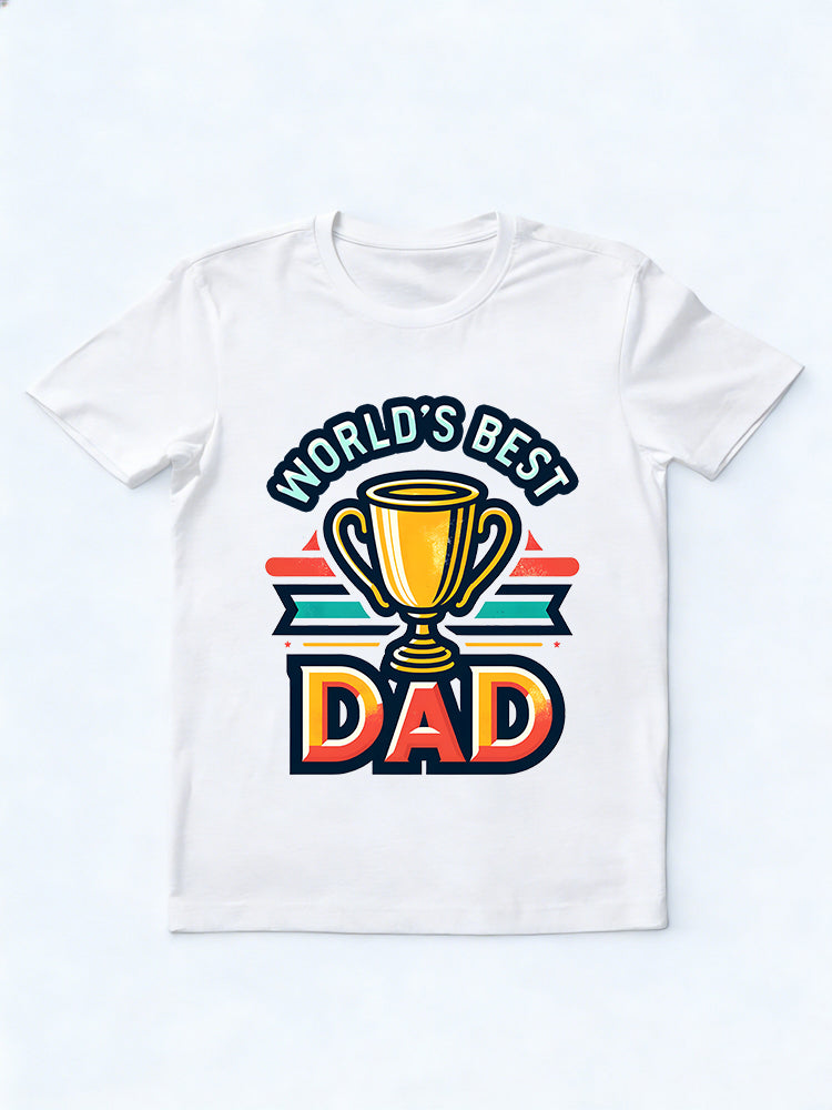 World Best Champion Dad Gift T-shirt