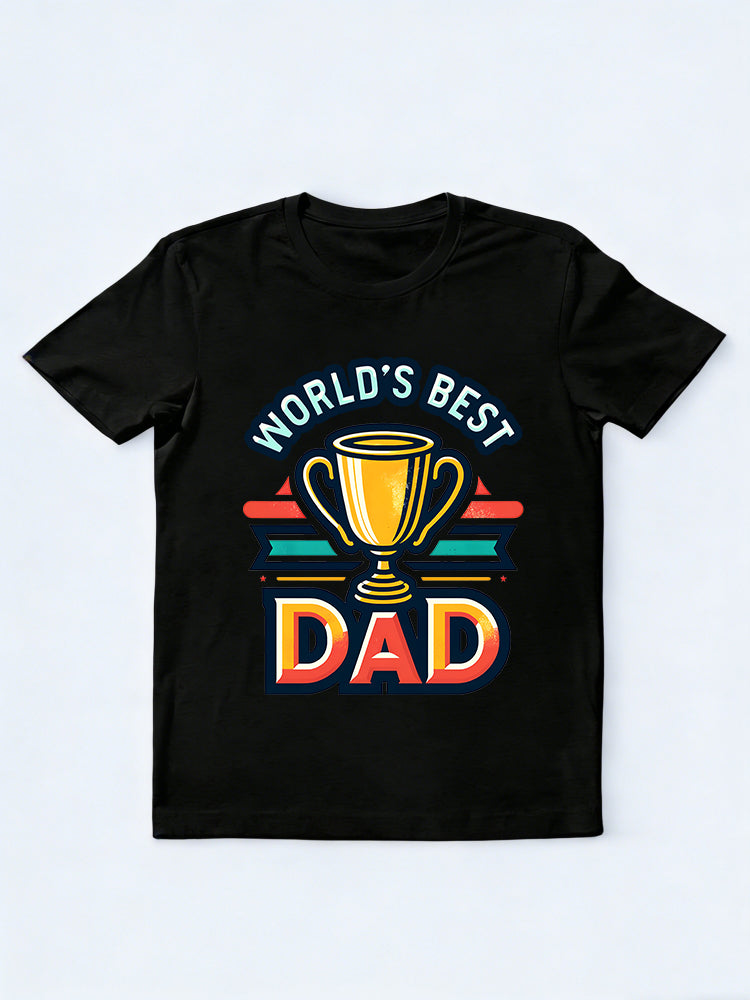 World Best Champion Dad Gift T-shirt