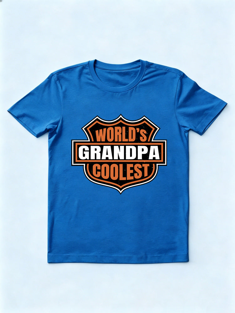 World's Coolest Grandpa Gift T-shirt
