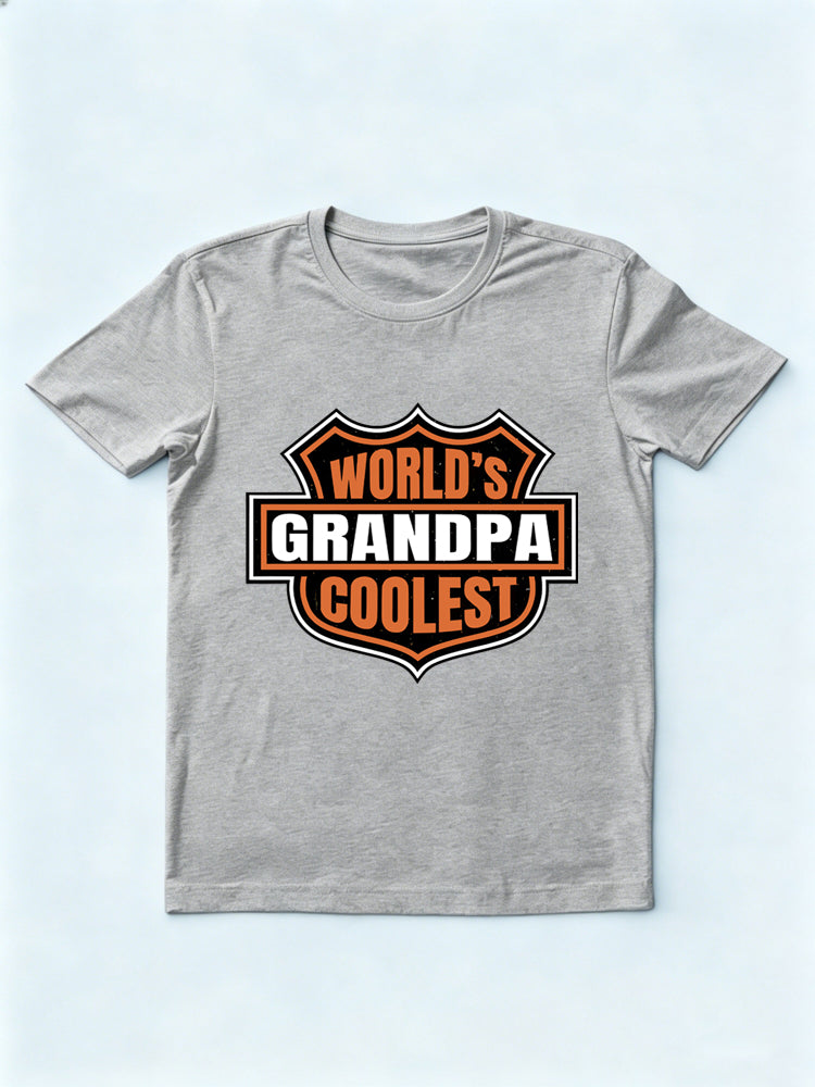 World's Coolest Grandpa Gift T-shirt