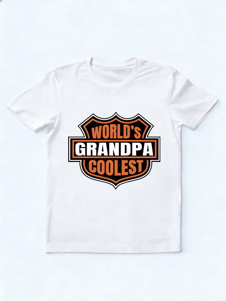 World's Coolest Grandpa Gift T-shirt