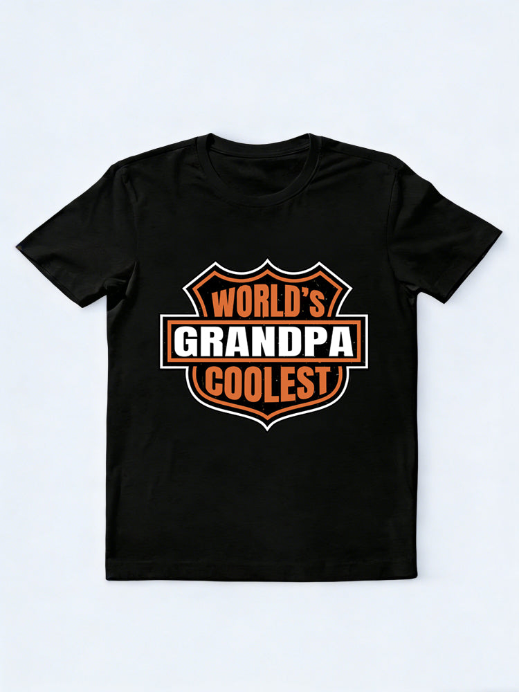 World's Coolest Grandpa Gift T-shirt