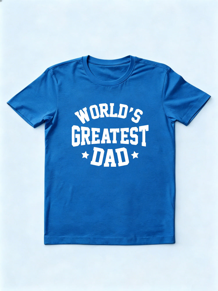 World's Greatest Dad Father's Day Gift T-Shirt