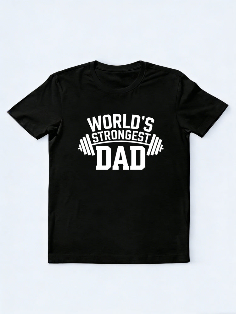 World's Strongest Dad Gift T-shirt