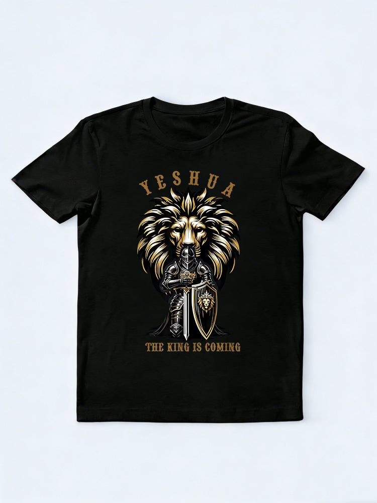 Yeshua King Is Coming Jesus Easter Gift T-shirt