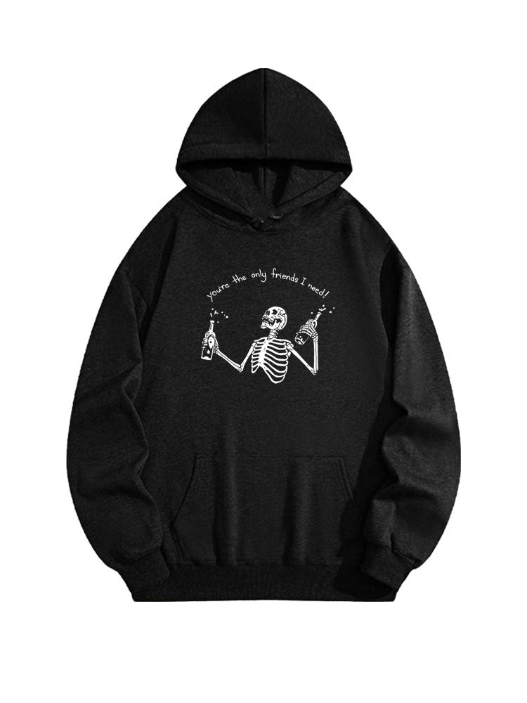 You Are The Only Friend I Need Halloween Spooky Season Vibe Hoodie